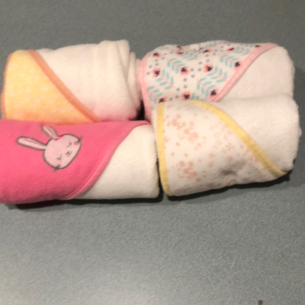 **5for $16 Deal**Girls Baby Blanket lot of 4